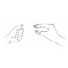 FitMi + MusicGlove + Tablette. Ensemble pour les exercices de rééducation après une lésion neurologique.