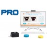 FitMi-Pro. For healthcare facilities and rehabilitation professionals.
AIO computer set with RehabStudio software.