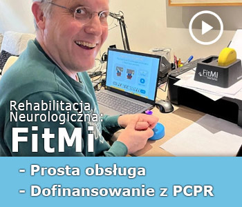 FitMi - zestaw do rehabilitacji udaru mózgu.